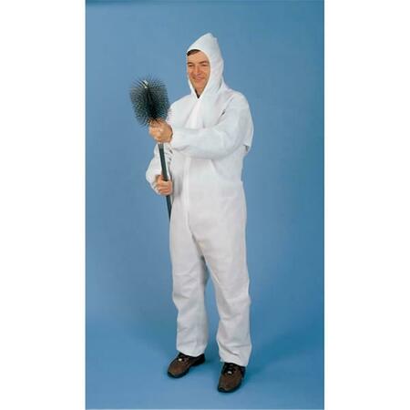 INTEGRA MILTEX West Chester Holdings Inc. 3806XL Soot Suit Standard Size fits Up To 5ft 10 Inch  Pack Of 6 87050